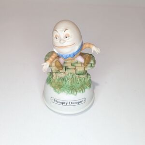 Vintage Humpty Dumpty Rotating Musical Figurine